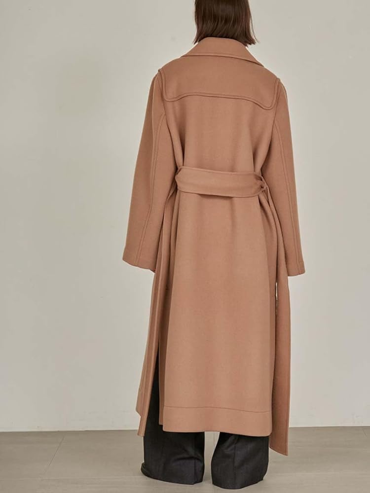 Amazon | [スタイリング/] ワイドカラーロングコート 16WFC244021